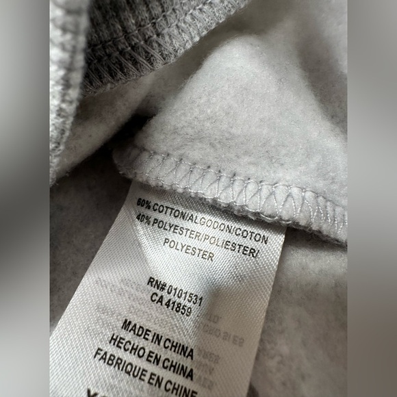 Pokemon Pikachu Kids Size XS Sleveless Sweat Hoodie Sweatshirt Gray - Picture 5 of 7